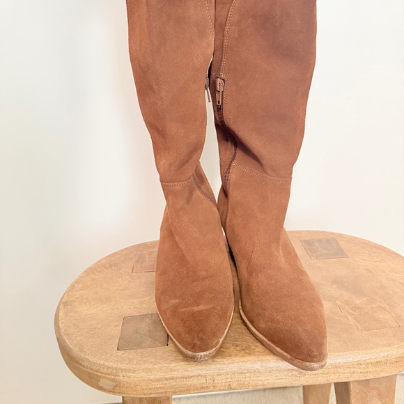 Steve Madden Brown Over the Knee Boots - Picture 5 of 10